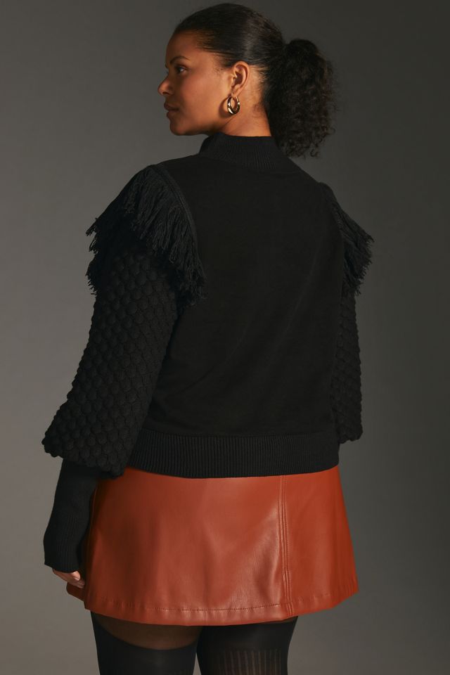 DOLAN Fringed Sweater #6
