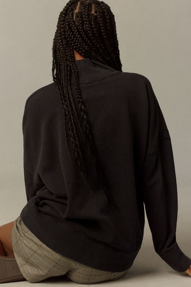 Citizens of Humanity Cara Turtleneck Fleece Sweatshirt #1