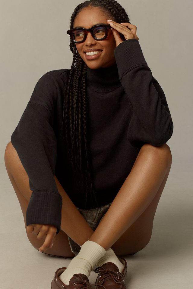Citizens of Humanity Cara Turtleneck Fleece Sweatshirt #3