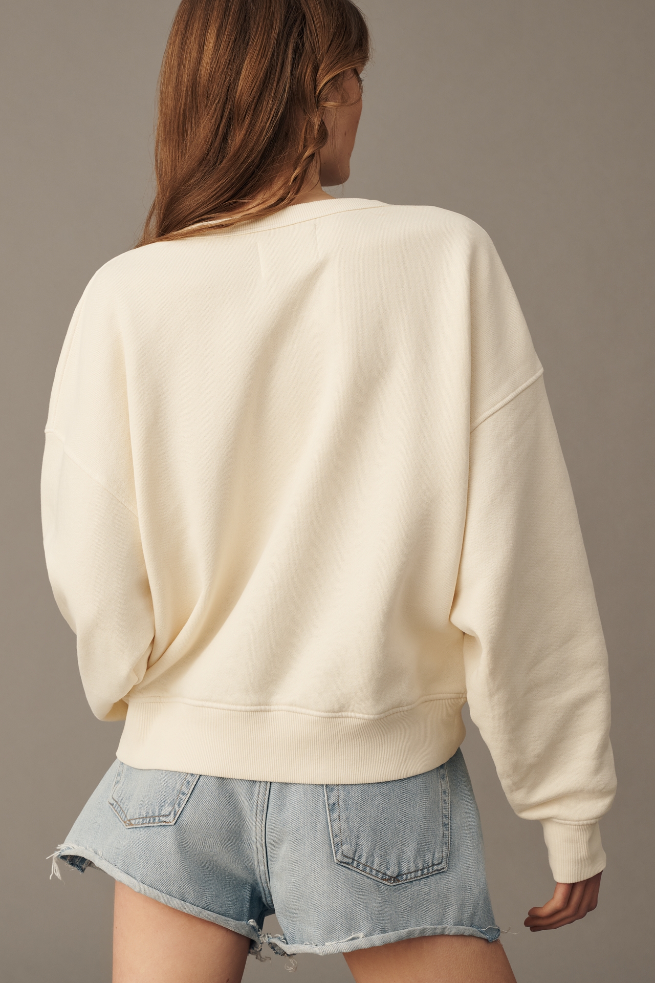 Citizens of Humanity Rhomboid Henley Sweatshirt