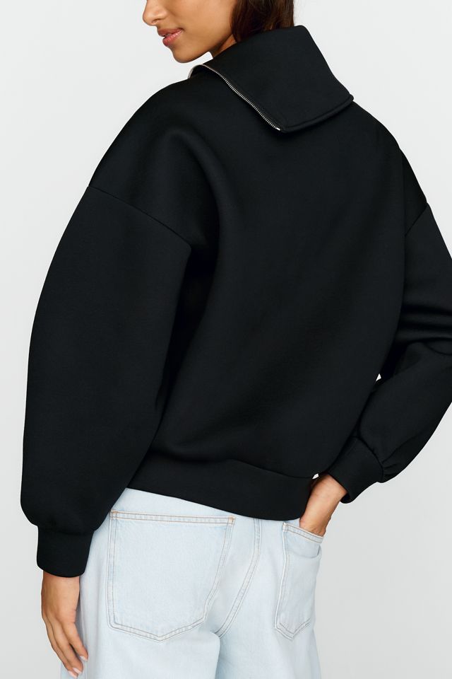 AGOLDE Coyle Asymmetric Zip Sweatshirt #1
