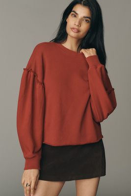 Nation Los Angeles Shane Sweatshirt In Red