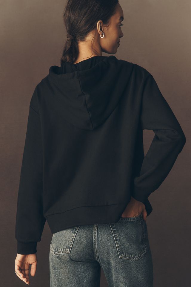 By Anthropologie Rhinestone Hooded Sweatshirt #1