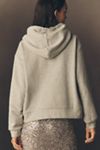 By Anthropologie Rhinestone Hooded Sweatshirt