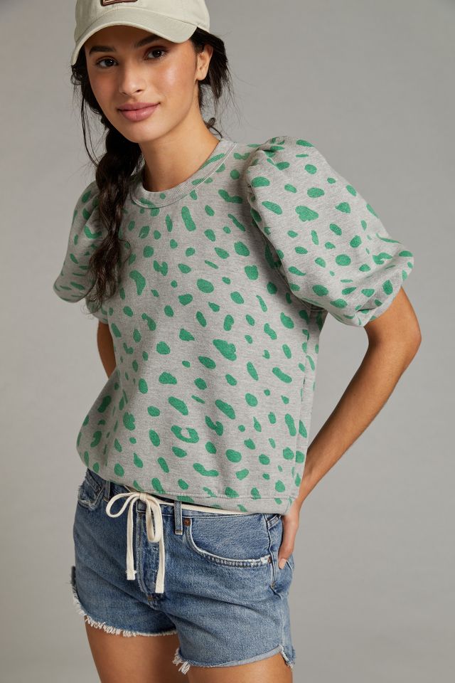 Clare V. Floral Leopard Pullover  Anthropologie Japan - Women's Clothing,  Accessories & Home
