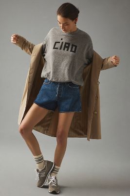 CLARE V LE DROP CIAO SWEATSHIRT - CLAIRVAUX