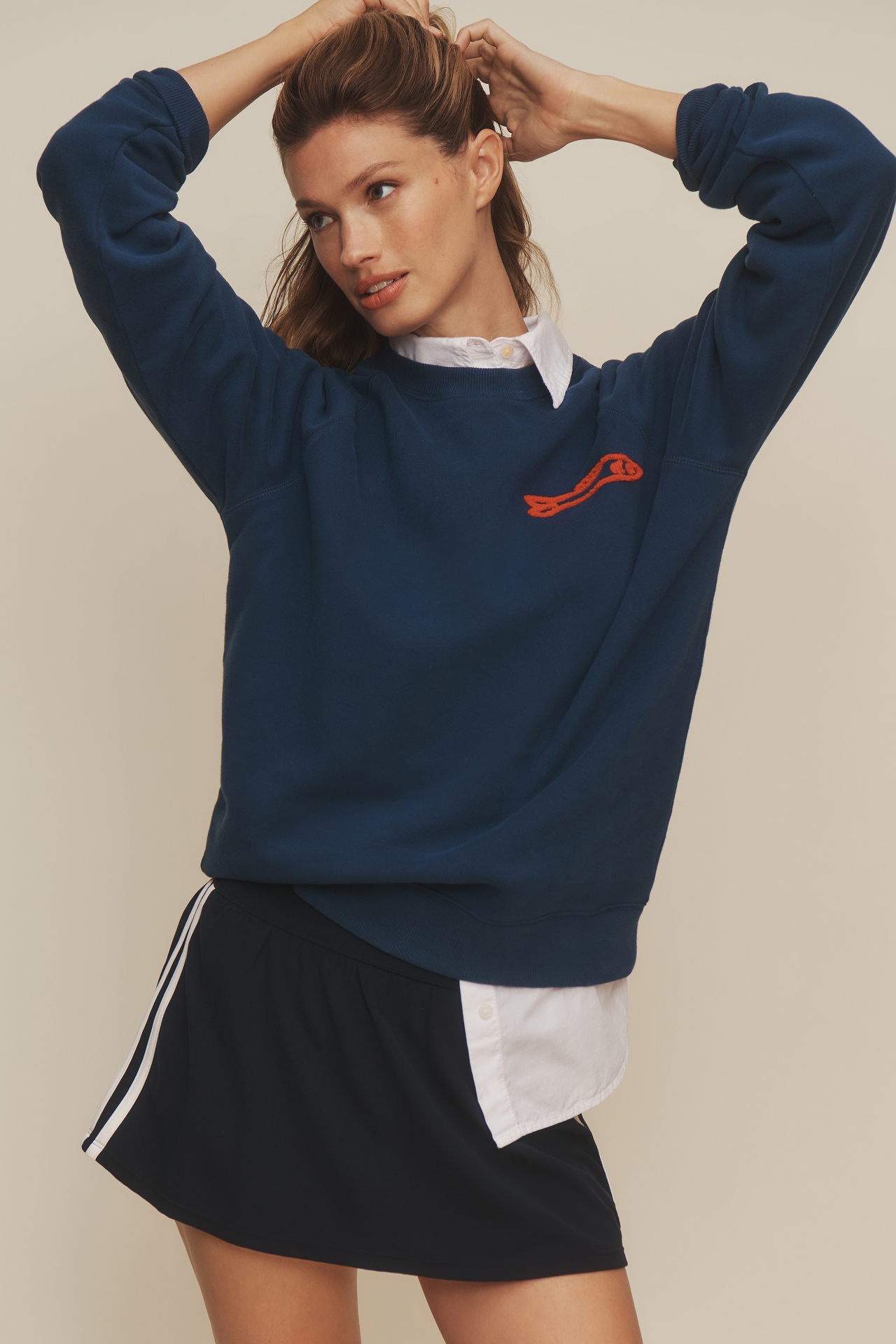 Clare V. Sardine Sweatshirt