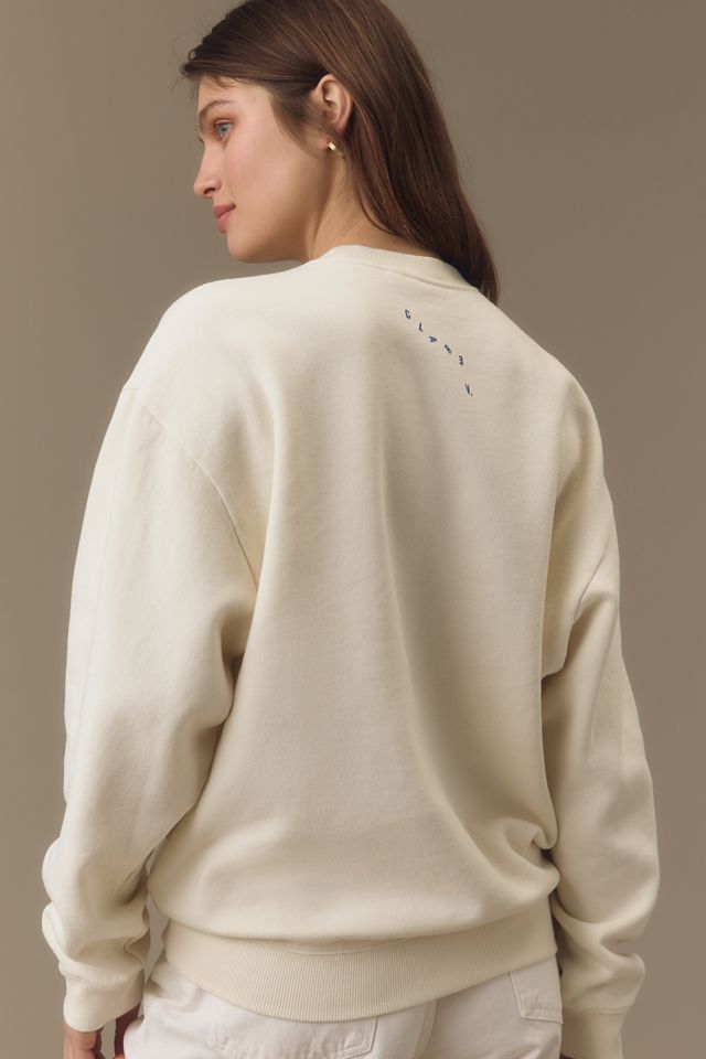 Clare V. Le Vibe Oversized Sweatshirt #1