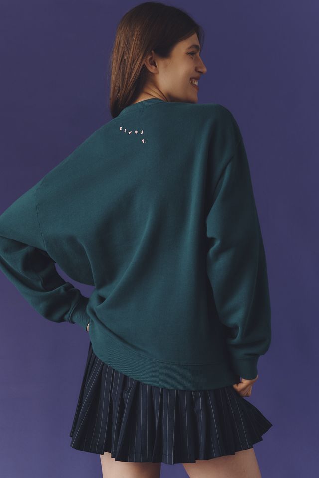 Clare V. Ciao Oversized Sweatshirt #2