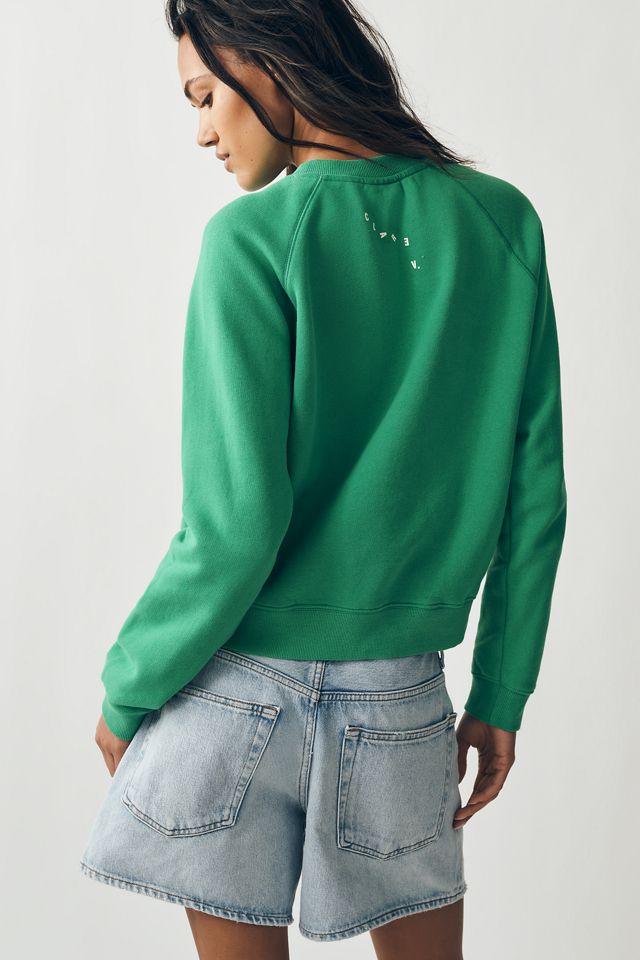 Clare V. Oui Le Court Sweatshirt | Anthropologie