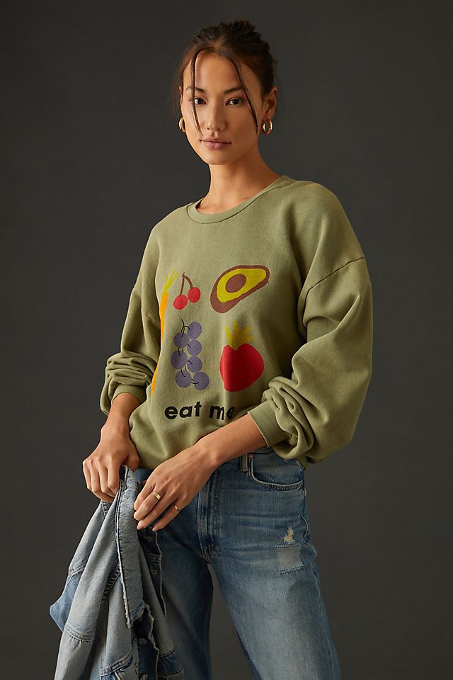 MOTHER The Drop Square Sweatshirt | Anthropologie