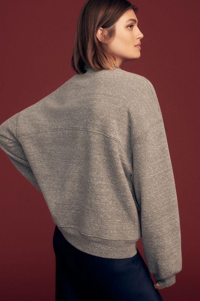 Letluv Seamed Half-Zip Pullover #2