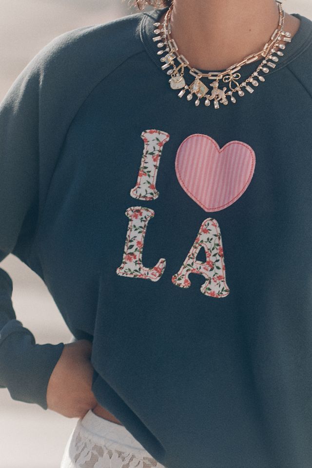Letluv LA Patchwork Sweatshirt #3
