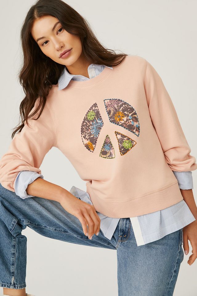 Peace Graphic Sweatshirt