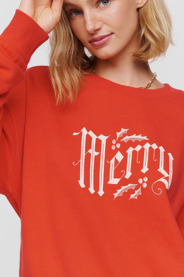 Maeve Merry 100% Cotton Graphic Sweatshirt #2