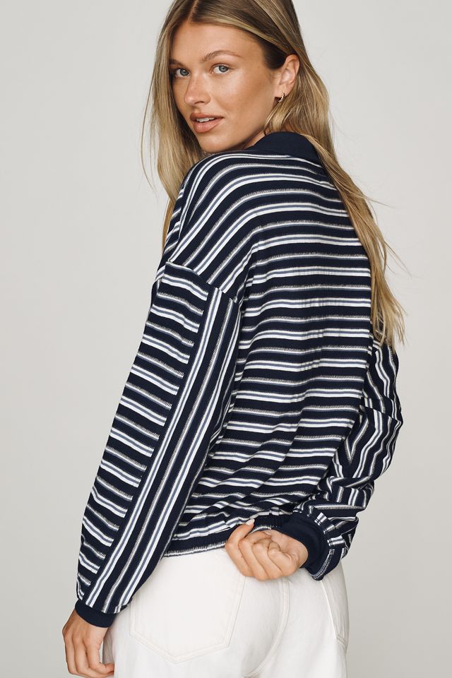 Pilcro Cotton Polo Top #2