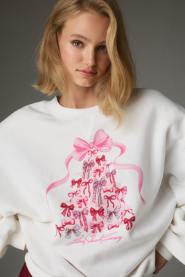 Loveshackfancy Havenleigh Sweatshirt In White