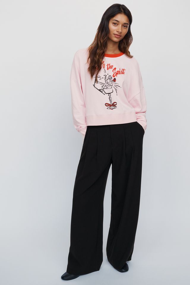 Chaser 100% Cotton Champagne Party Sweatshirt #2