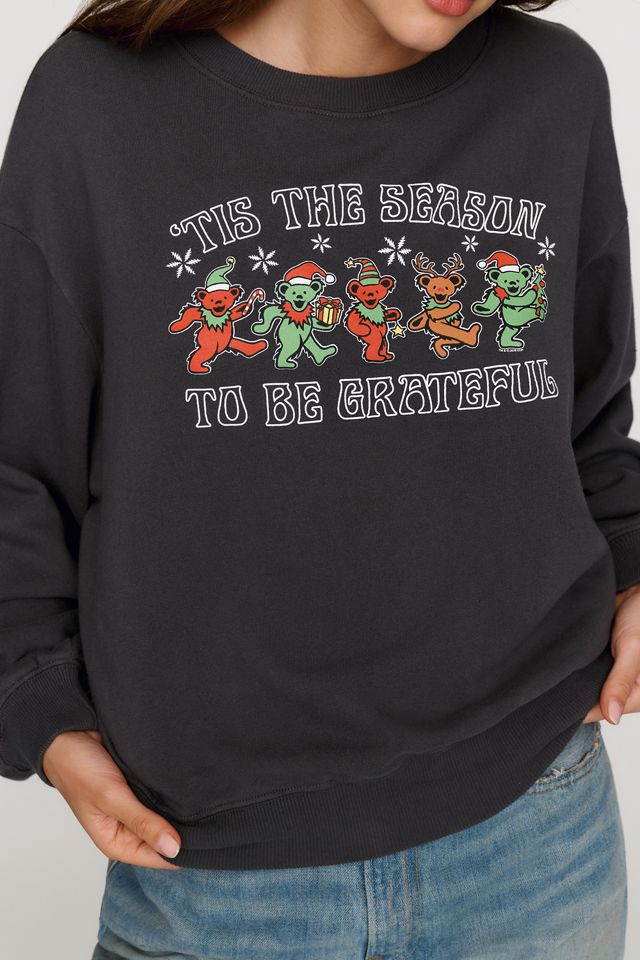 Chaser 100% Cotton Grateful Dead Holiday Sweatshirt #2
