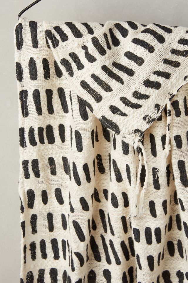 Dashed Fringe Scarf #1