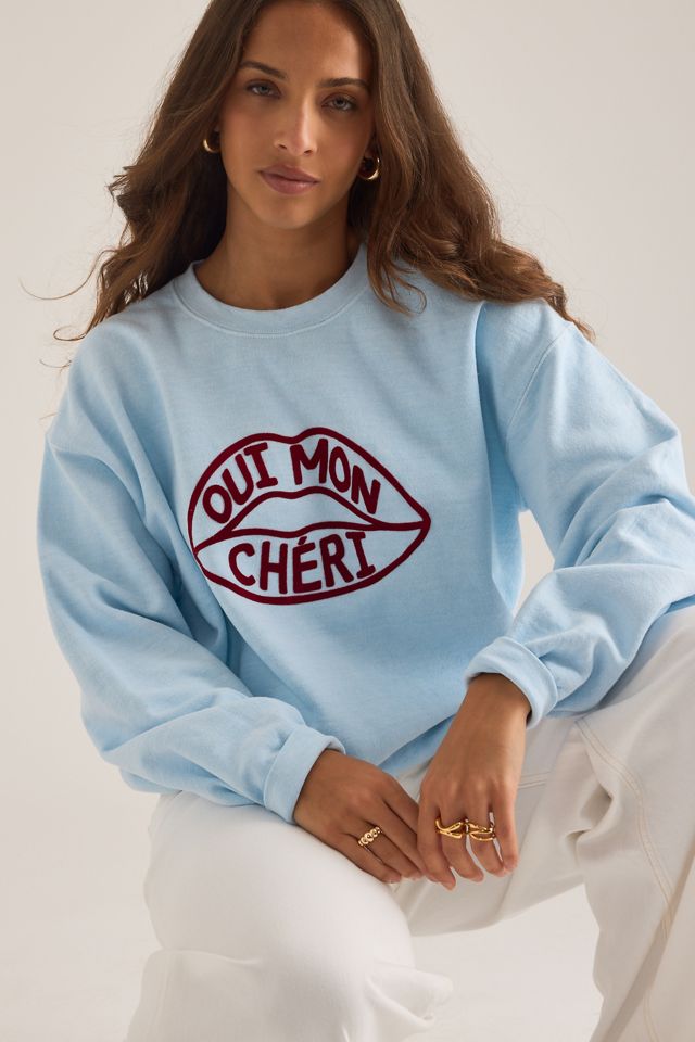 By Anthropologie Oui Mon Chéri Sweatshirt #1