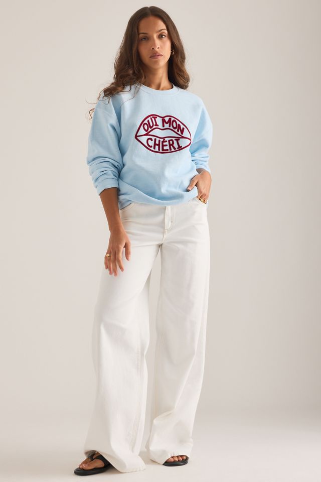 By Anthropologie Oui Mon Chéri Sweatshirt #2