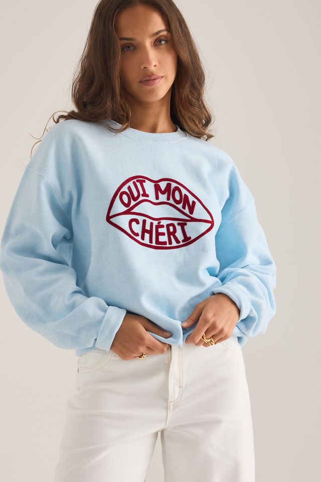 By Anthropologie Oui Mon Chéri Sweatshirt #3