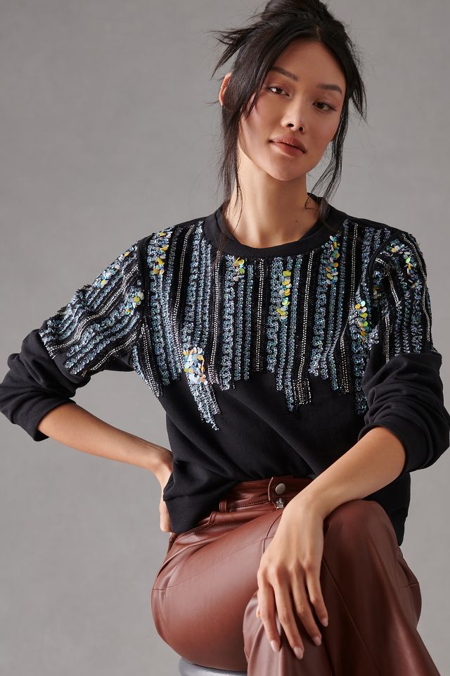 Anthropologie sweatshirt hot sale