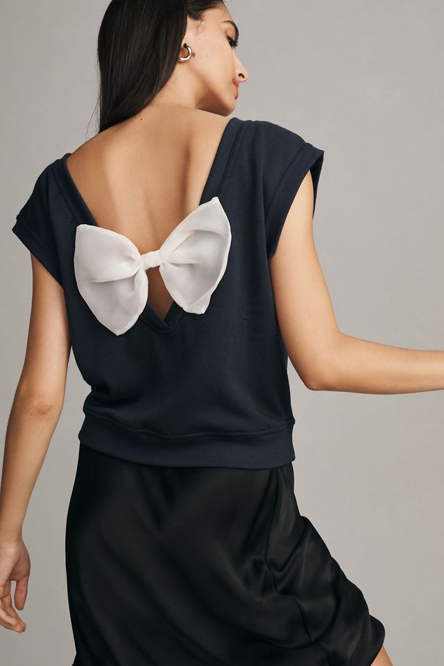 Maeve Bow-Back Muscle Tee #5