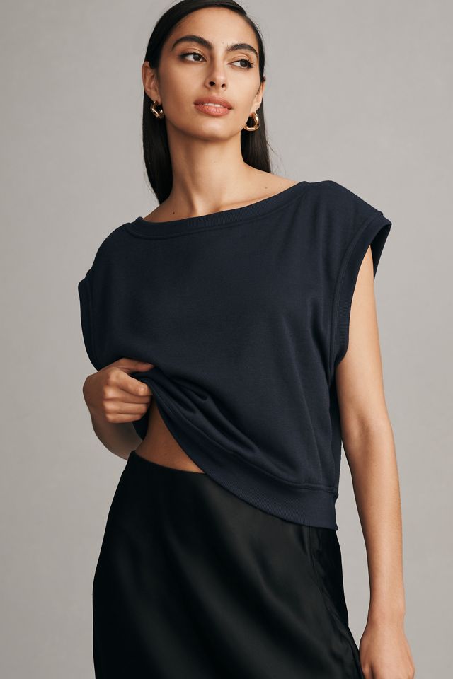 Maeve Bow-Back Muscle Tee #6