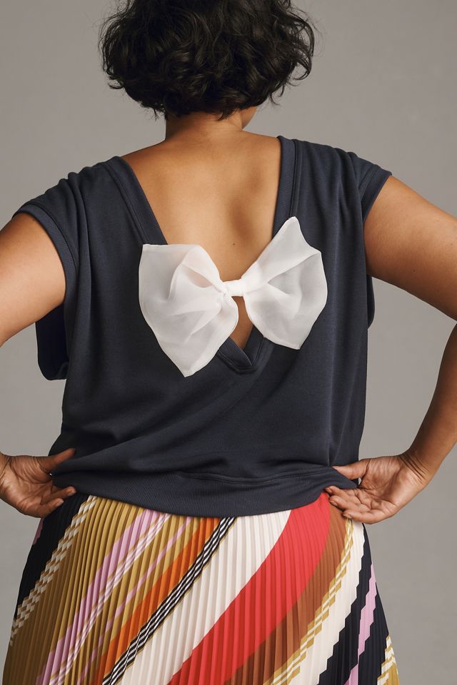 Bow-Back Crochet Top  Anthropologie Korea - Women's Clothing, Accessories  & Home