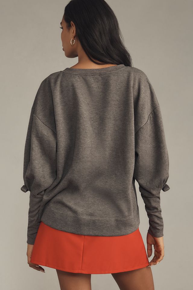 Maeve Puff-Sleeve Sweater #1
