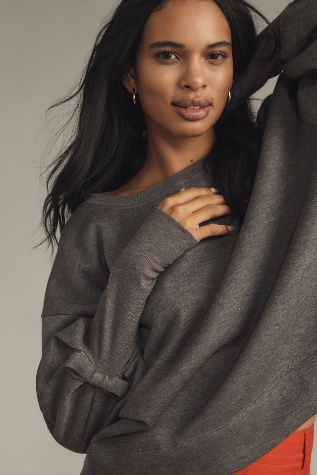 Maeve Puff-Sleeve Sweater #2