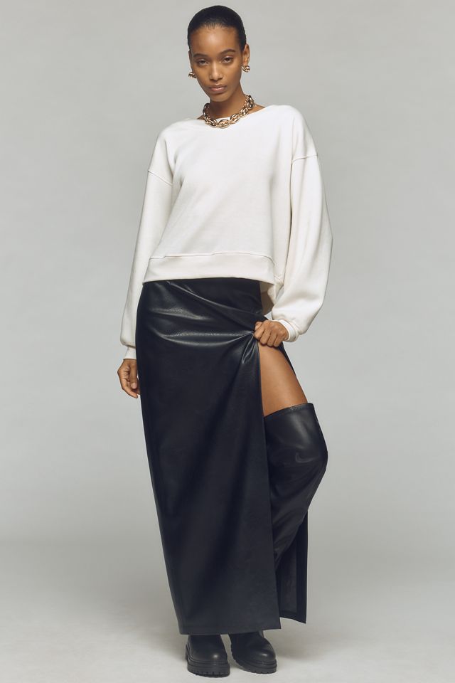 Maeve Bow-Back Sweatshirt #1