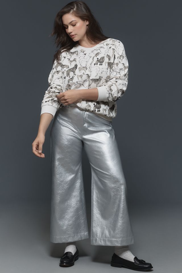 Maeve Printed Sweatshirt #7