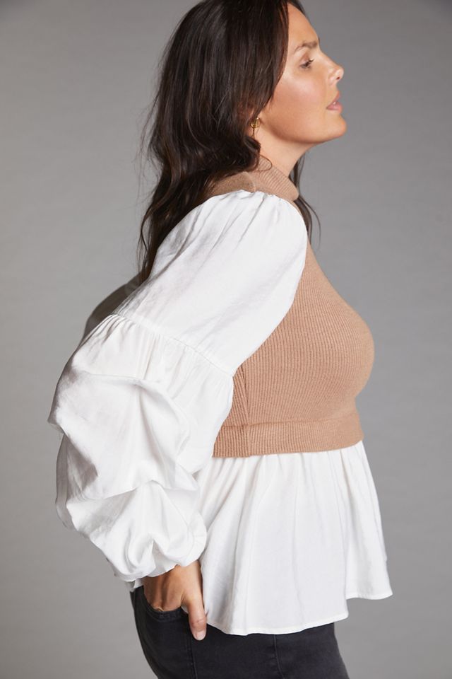 Ruffled Layered Top #5