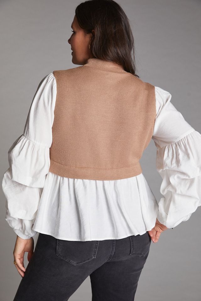 Ruffled Layered Top #6