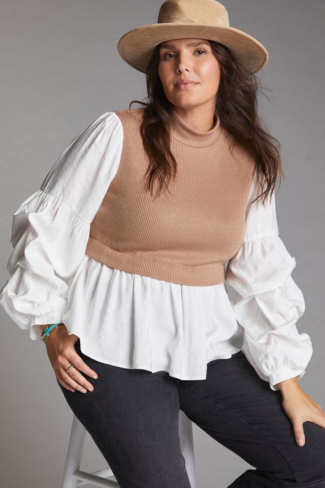 Ruffled Layered Top #4