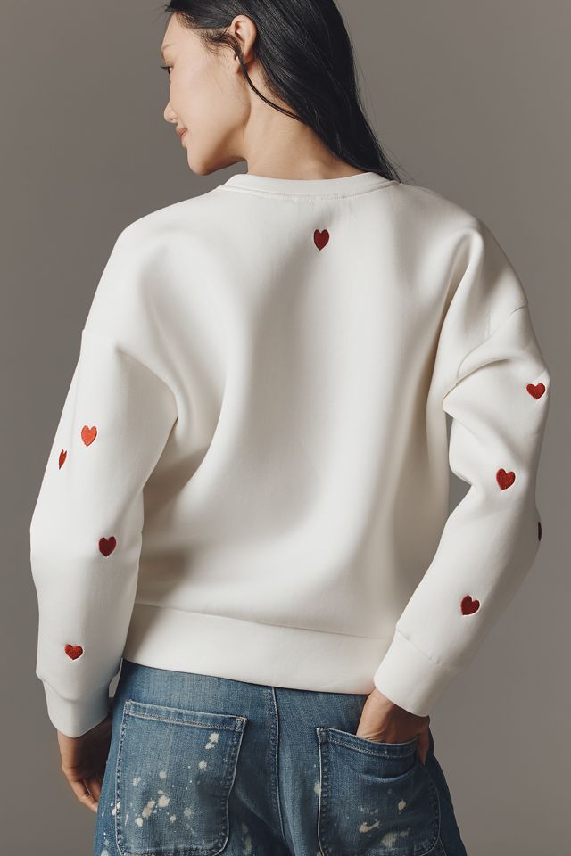 English Factory Oversized Heart Icon Sweater | Anthropologie
