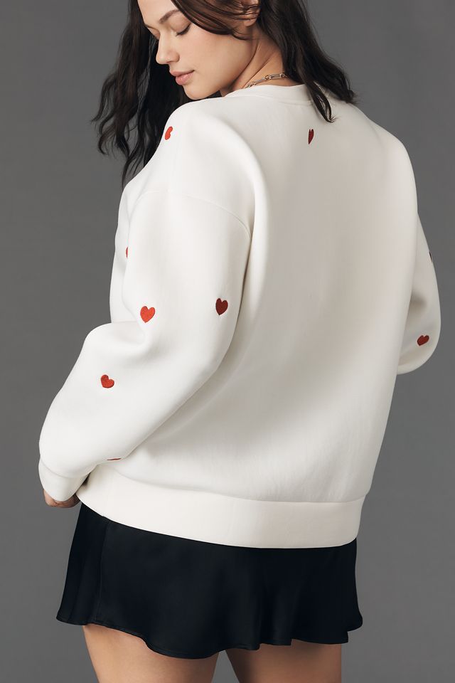 English Factory Oversized Heart Icon Sweater | Anthropologie