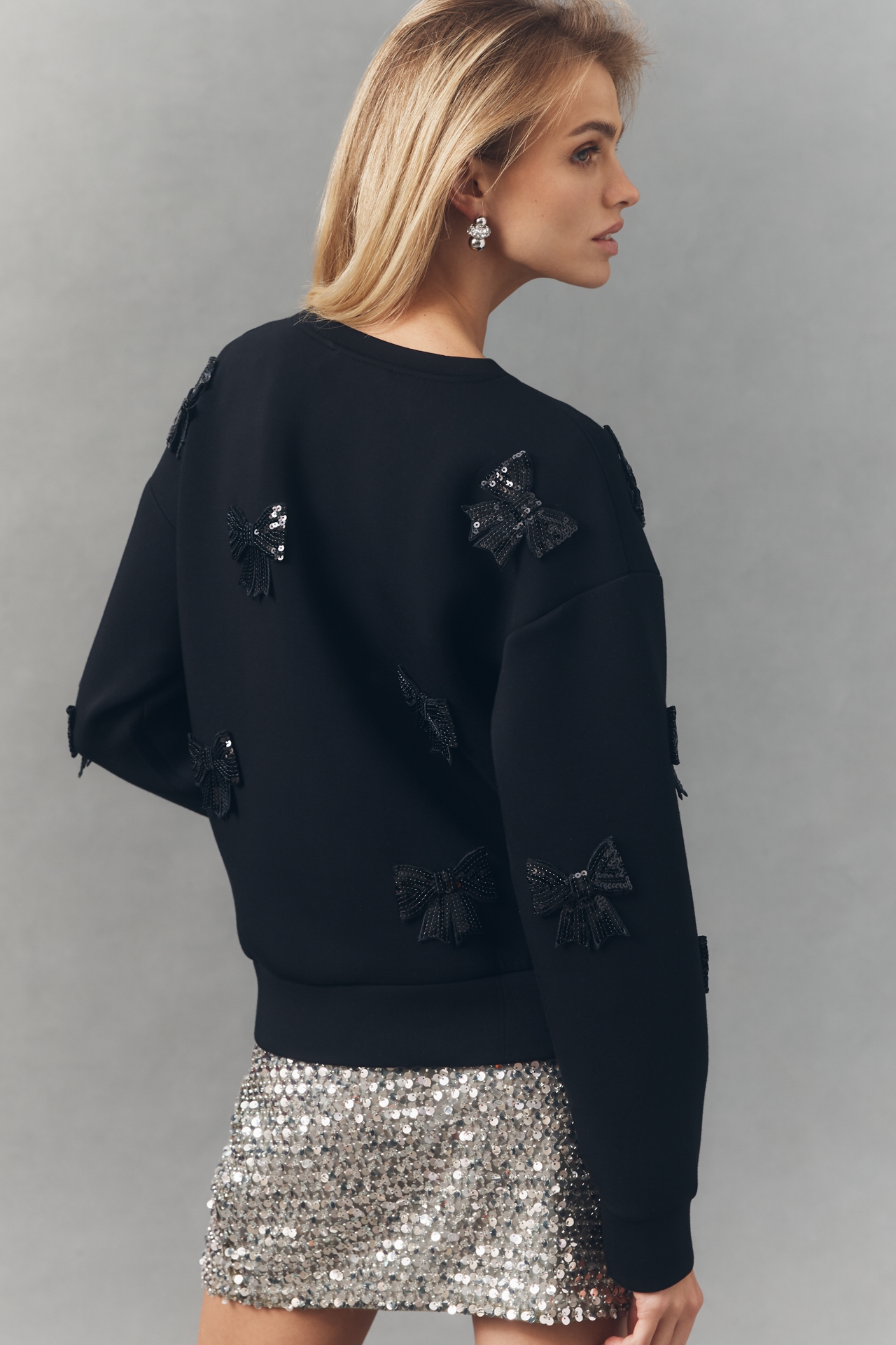 English Factory Bow Pullover