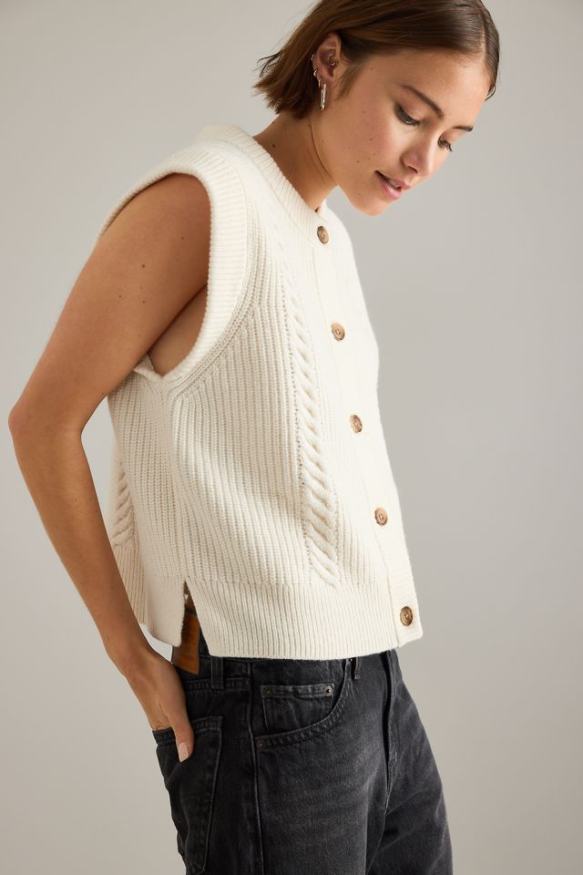 Gilet en maille câblée Ines Levi's #3
