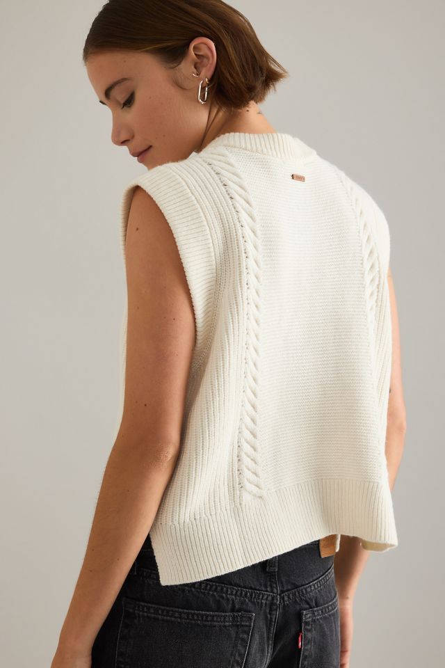 Gilet en maille câblée Ines Levi's #1