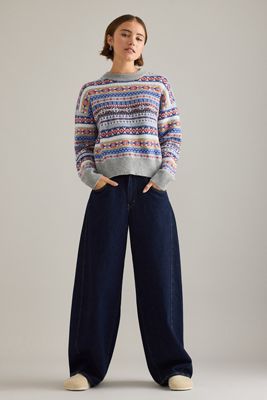Suéter de Mezcla de Lana Levi's Ines Fair Isle