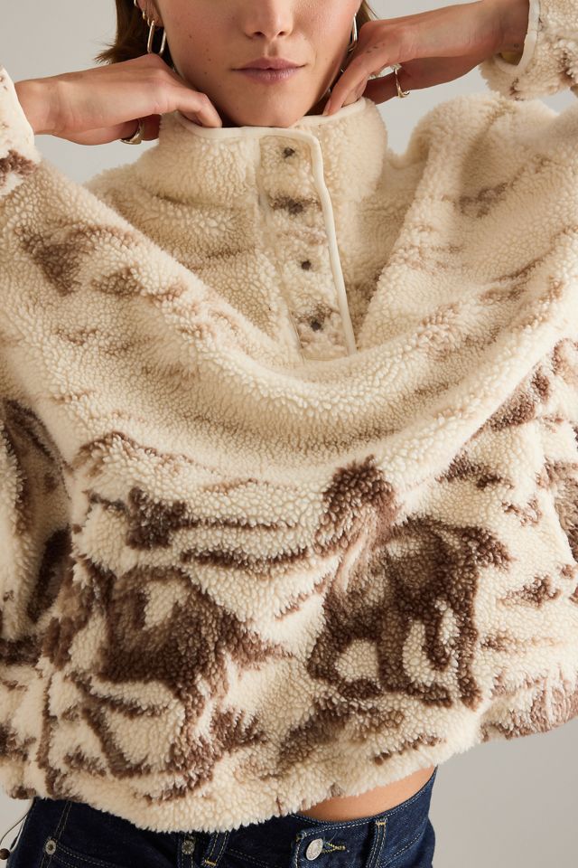 Felpa pullover in sherpa Kasey Levi's #4