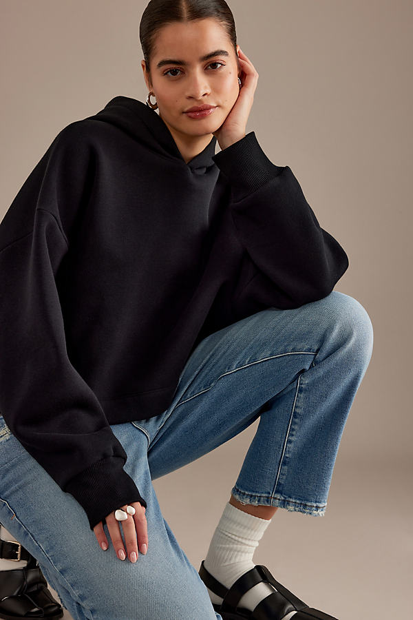 Luxe Cropped Hoodie