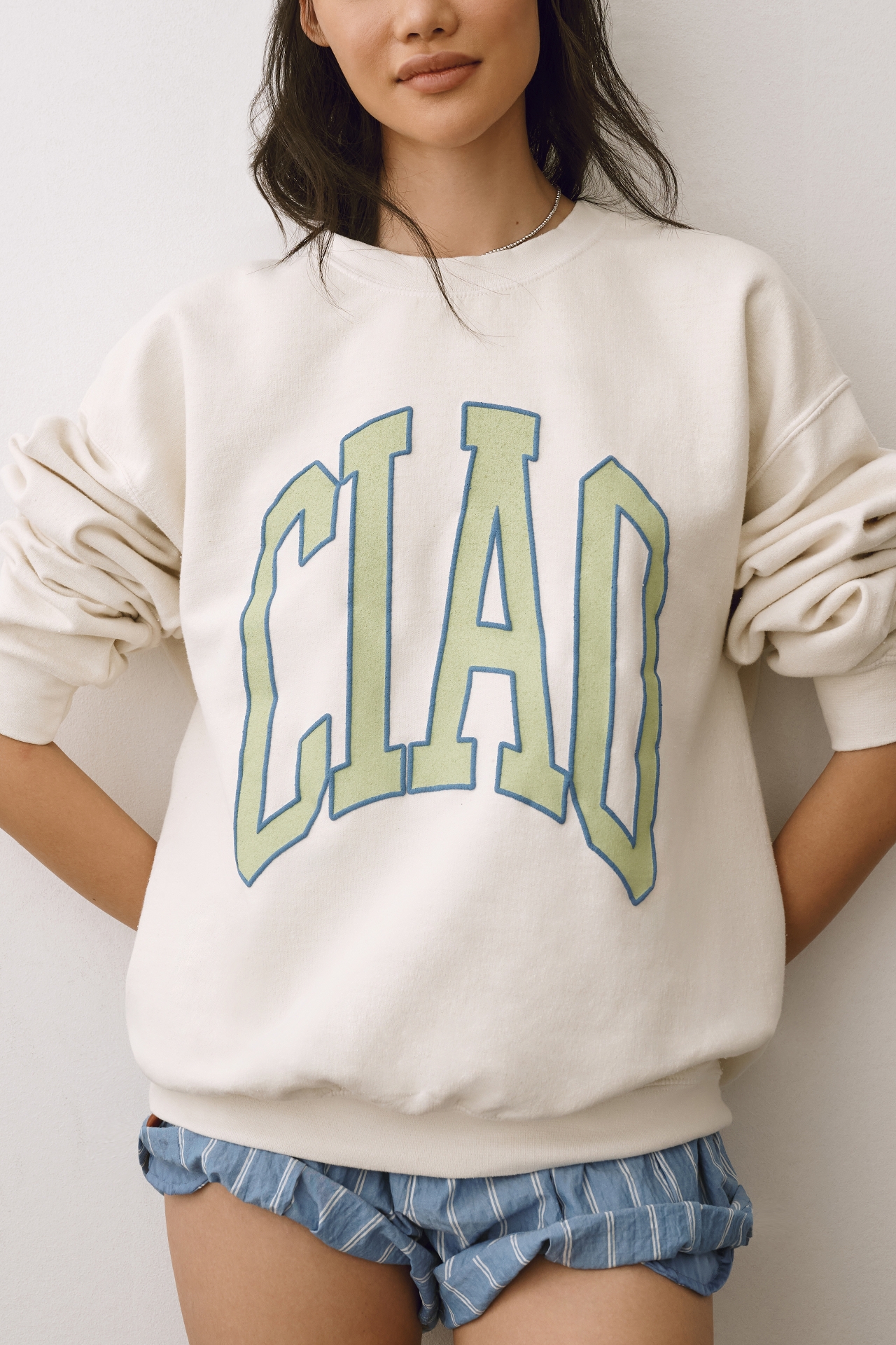 By Anthropologie Ciao Oversized Sweatshirt