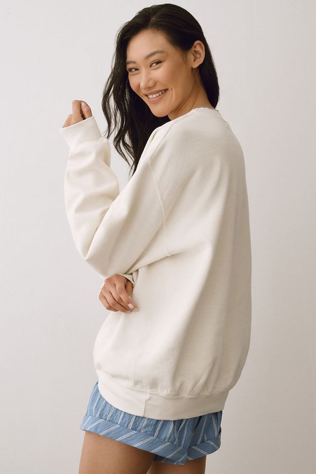 By Anthropologie Ciao Oversized Sweatshirt #3