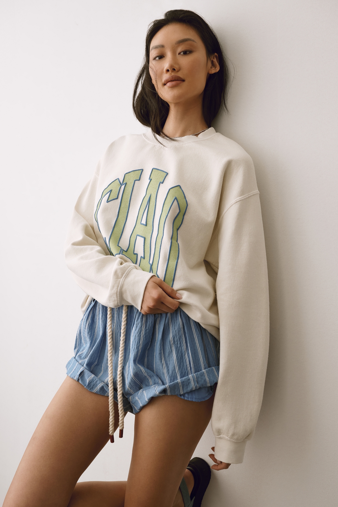 By Anthropologie Ciao Oversized Sweatshirt