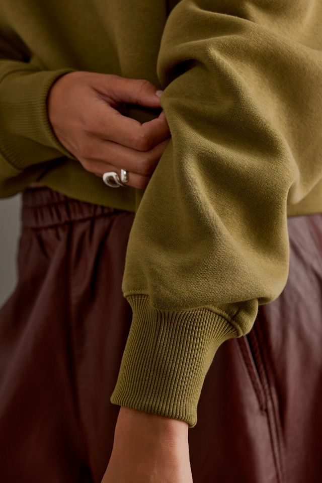 Luxe Cropped Sweatshirt #3
